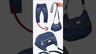 How to Turn Old Jeans into a Cute Cat Head Shoulder Bag | Miarti 🧵