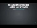 Building a UI framework for a large scale application using AngularJS