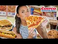 Costco Mukbang Trying NEW Menu Items Live Q A