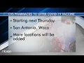 Select Texas CVS Pharmacy locations to begin administering COVID-19 vaccines next week