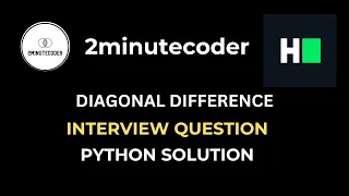HackerRank - Diagonal Difference