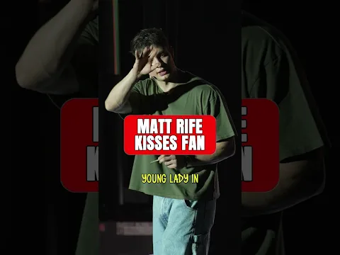Matt rife Kisses FAN! | Matt rife Crowd Work part 1