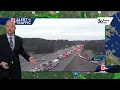 Crash on Mass Pike causes delays