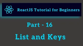 ReactJS Tutorial for Beginners - Part 16
