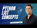 Python Lists Explained List Methods Operations Python Fundamentals