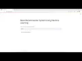 Book Recommendation System using Machine Learning