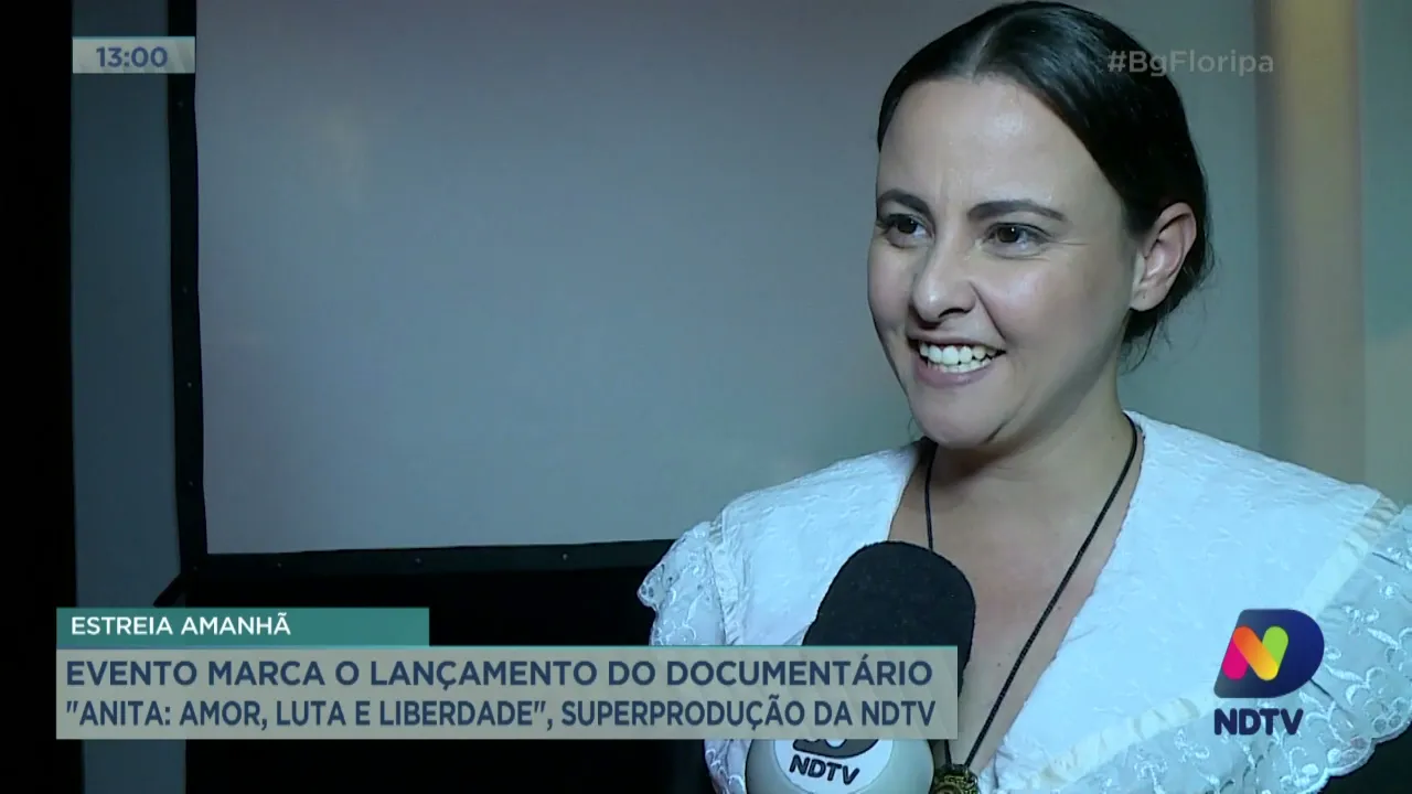 Evento marca o lançamento do documentário “Anita: Amor, Luta e Liberdade”
