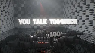 SPEAK - Talk Too Much (Official Visualizer)
