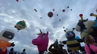 albuquerque balloon fiesta 2022 special shapes rodeo timelapse hd