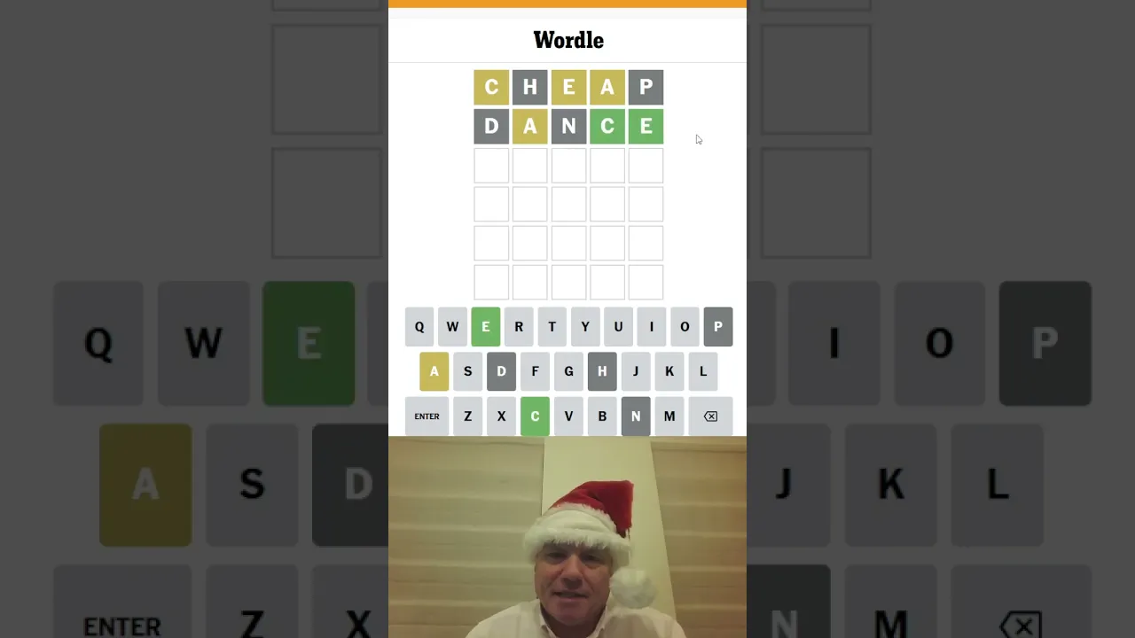 Wordle in a Minute - 24th December 2023