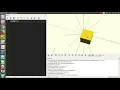Cubes files Views Axes-OpenSCAD Tutorial 2