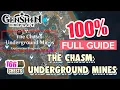 How to The Chasm Underground Mines 100 FULL Exploration ALL CHESTS GUIDE Genshin Impact