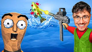 El Juego en el que Pescas A BALAZOS │ How to Fish 🎣