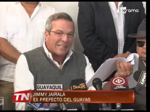 Jairala defendió contrato firmado con armada para dragado de río Guayas