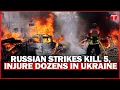 Download Lagu Russian Strikes Kill 5, Injure Dozens in Ukraine; Fires Break Out in Residential Areas
