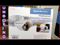 Bunker Hill Weatherproof Security Camera with night vision Harbor freight - Unboxing