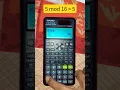 Find the of any number by scientific calculator