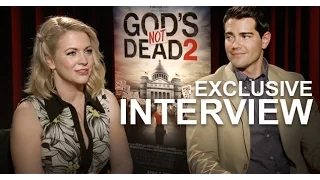 gods not dead 2 interviews feat melissa joan hart u0026 jesse metcalfe