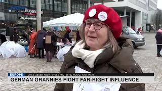 German grannies fight far-right influence