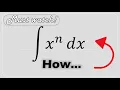 Integral Power Rule Proof