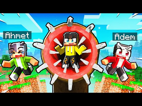 Video Thumbnail: Dev Solucan Yapıp Arkadaşlarımı Yedim! 🪱 | Minecraft