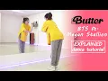 BTS (방탄소년단) 'Butter (feat. Megan Thee Stallion)' Dance Tutorial | Mirrored + Explained