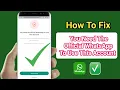 Download Lagu How to fix you need the official whatsapp to use this account problem (fix gb whatsapp+WhatsApp)