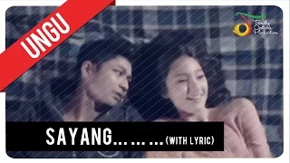 ungu sayang with lyric official video