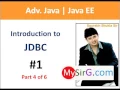 Introduction to JDBC part 4 of 6