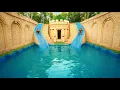 Download Lagu Building Double Underground Water Slide and a Lucky House 2022