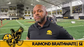 Raimond Braithwaite Iowa Football Aug 14
