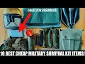 Why These Are The 10 Best Cheap Military Survival Kit Items For Beginners