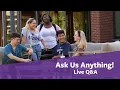Fall Admissions AMA