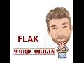 Flak - Word Origin 500 English Tutor Nick P