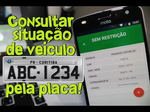 Download MP3 Consulte a SITUAÇÃO de VEÍCULOS usando APENAS a PLACA