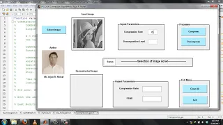 MATLAB code of JPEG2000 Compression Standard with EBCOT coding