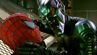 The Green Goblin Proposal Rooftop Scene Spider Man 2002 Movie CLIP HD 