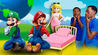 Super Mario Galaxy Se Lleva A La Princesa Peach Para Su Casa