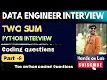 9 Two Sum Problem Explained Python Coding Interview Question