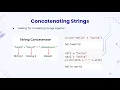 Python - Concatenating Strings