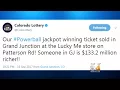 Lottery Someone In Grand Junction Is Now 133 2 Million Richer