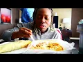 I ORDERED BURRITOS FROM UBEREATS DELIVERED TO ARIA RESORT VEGAS FOOD REVIEW - BURRITOS