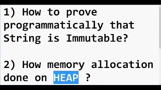 String is Immutable