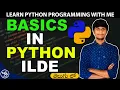 Basics in Python IDLE Telugu Python Programming Tutorials in Telugu SA Freshers Adda