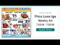 Price Less Iga Weekly Ad 26 - 26 Best Deals