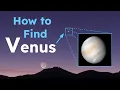 How to Find Planet Venus in the Night Sky