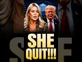 Karoline Leavitt ESCAPES the Trump admin