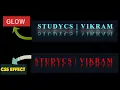 CSS Text Animation CSS Text Shadow Animation On Hover CSS Animation Effect Css and html only