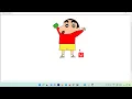 Python code for drawing Crayon Shin-chan Shinchan