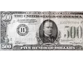 500 Banknote - 500 Bill Paper Money Collection and US High Denomination Currency